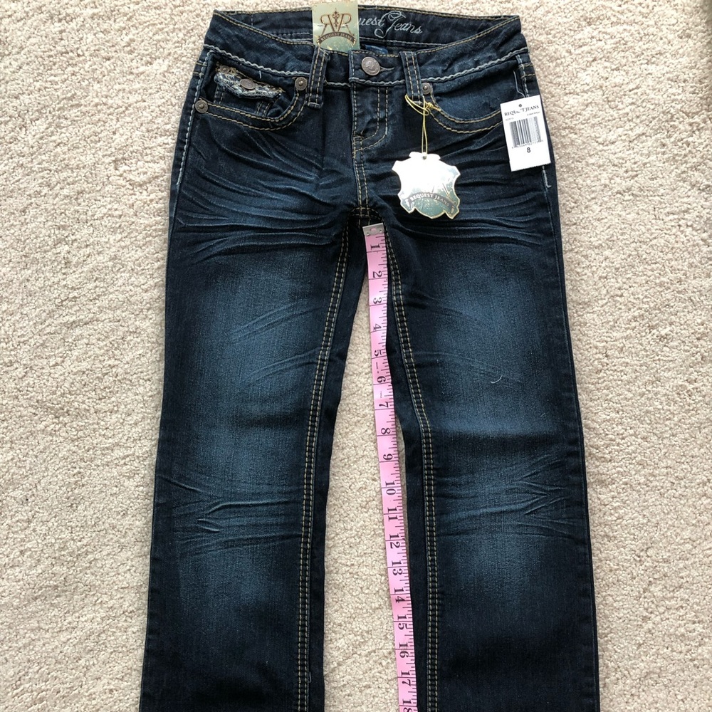 Request Boot cut jeans, girls, 8